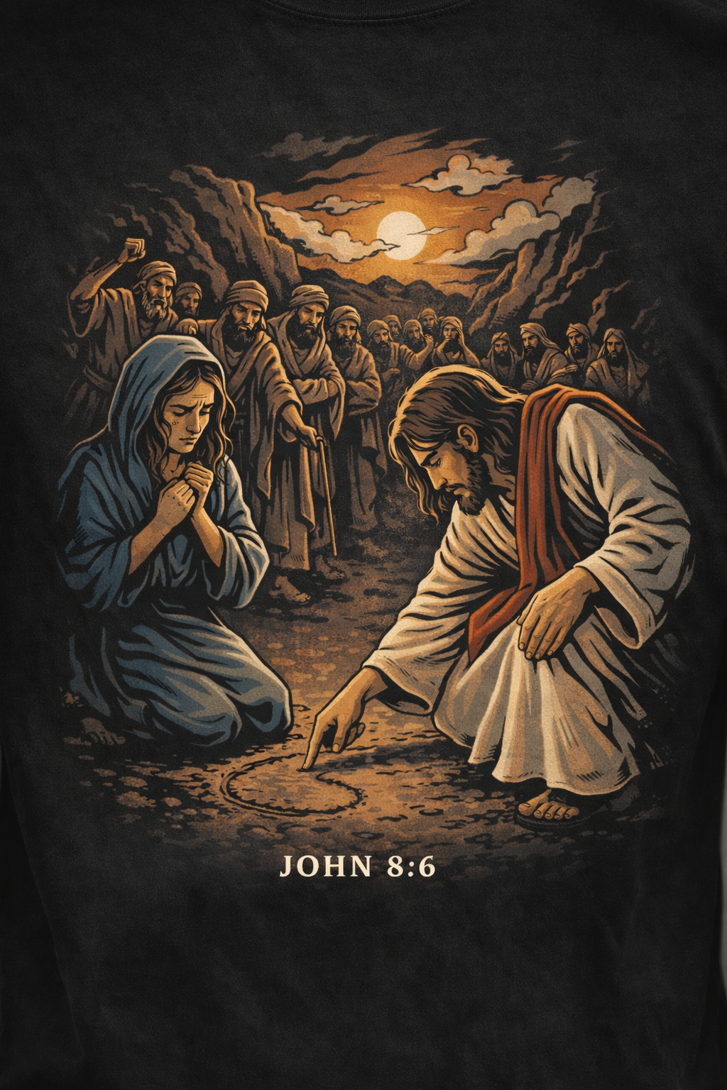 Jesus Stoops